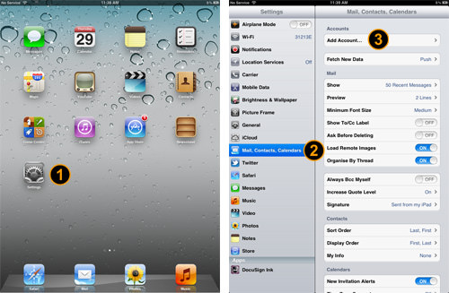 Settings Icon On iPad