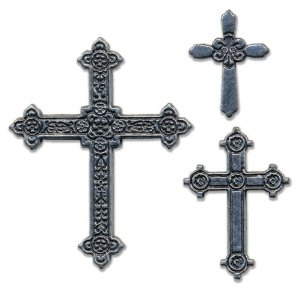 Small Metal Crosses