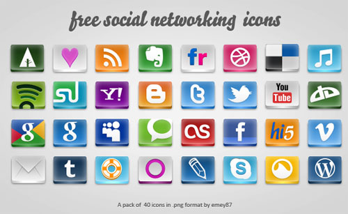 Social Media Icons Free