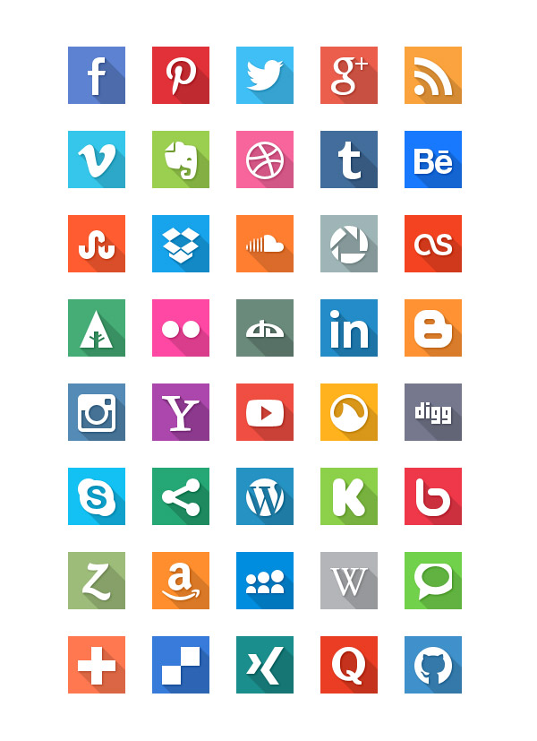 Social Media Icons Free