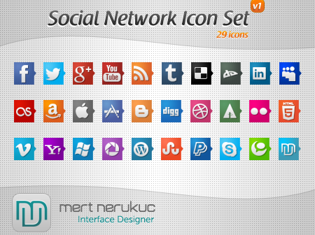 Social Network Icon Set