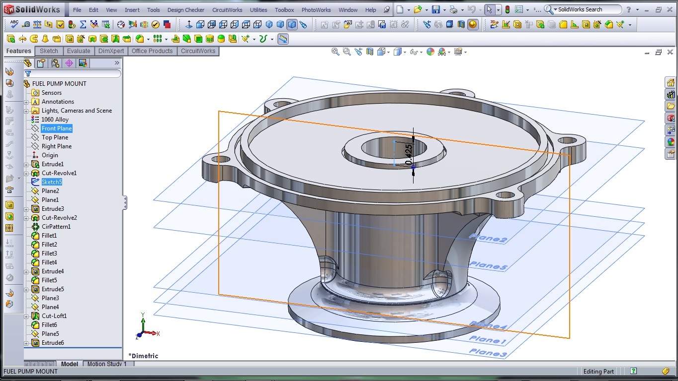 SolidWorks 3D CAD Models