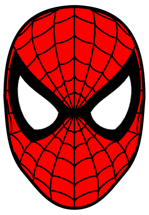 Spider-Man Face Clip Art