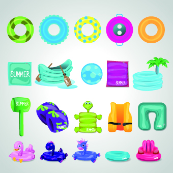 Summer Vacation Free Vector Icons