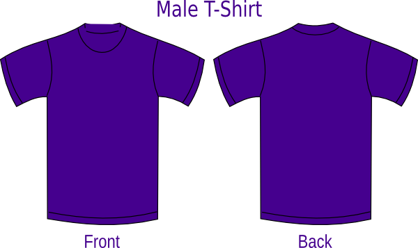 T-Shirt Front and Back