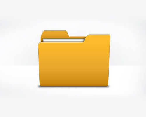 Transparent Folder Icon