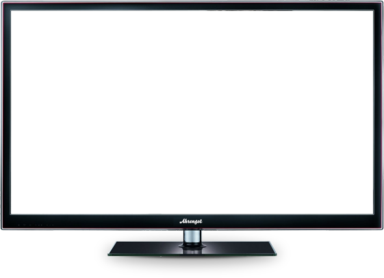 Transparent TV Screen Background