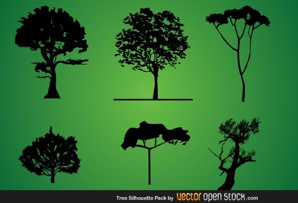 Tree Silhouette Vector