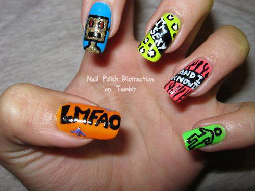 Tumblr Nail Art Design