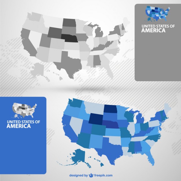 USA Map Vector Free Download USA Map Vector Free Download