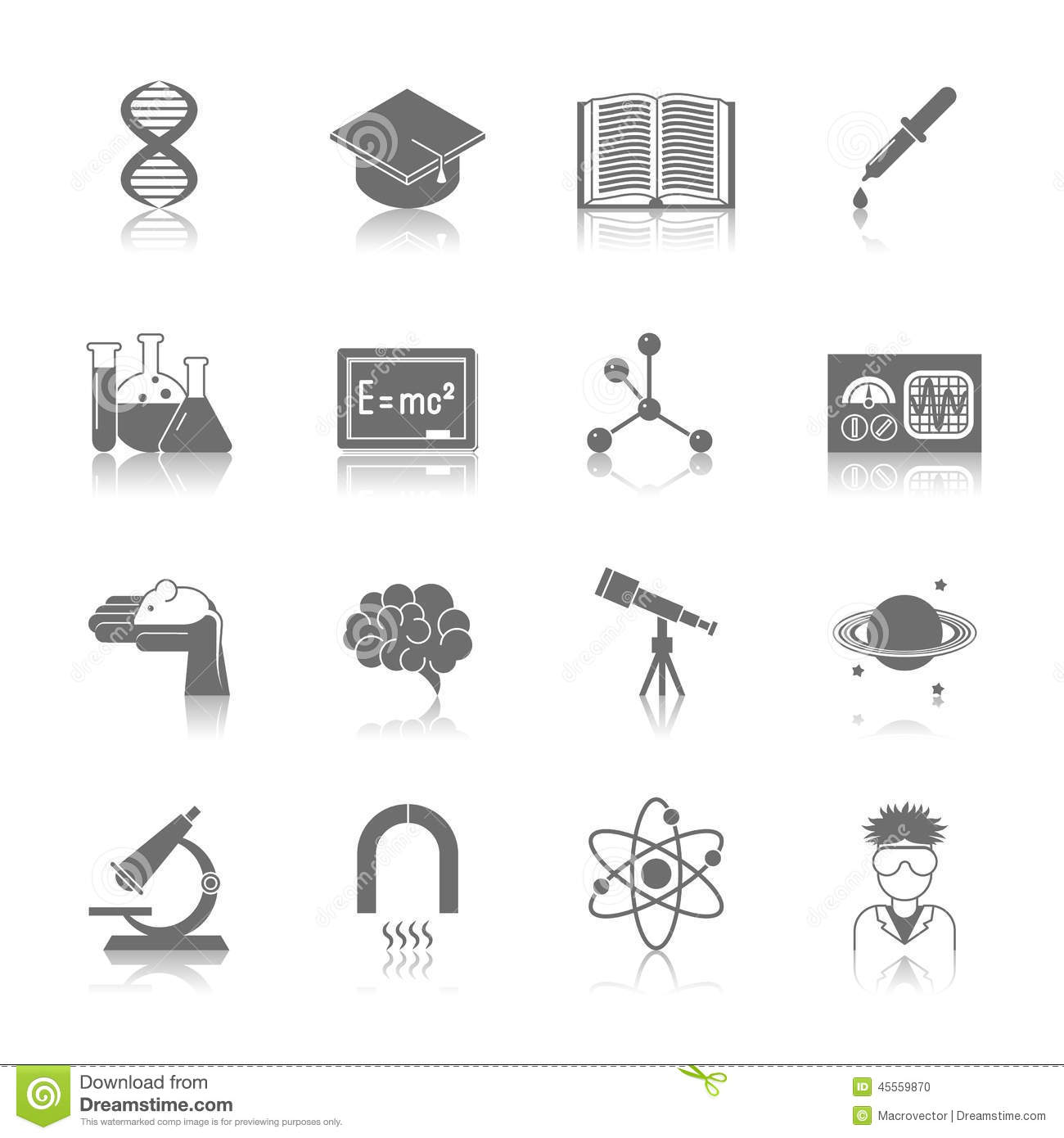 Vector Science Icons