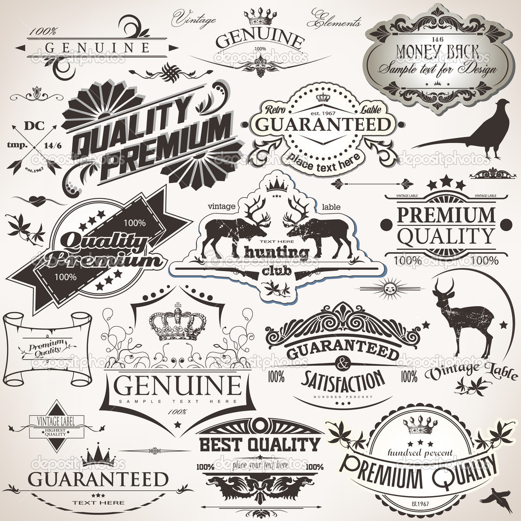 Vintage Design Elements Vintage Design Elements