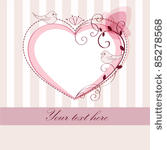 Vintage Heart Border