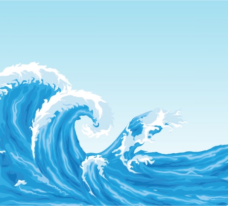 Wave Border Clip Art Summer