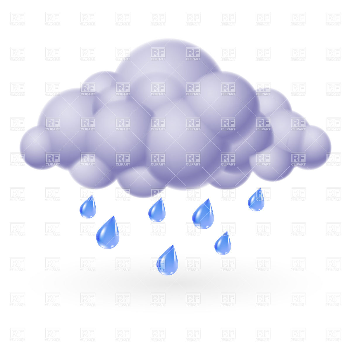 Weather Icons Cloudy Rainy