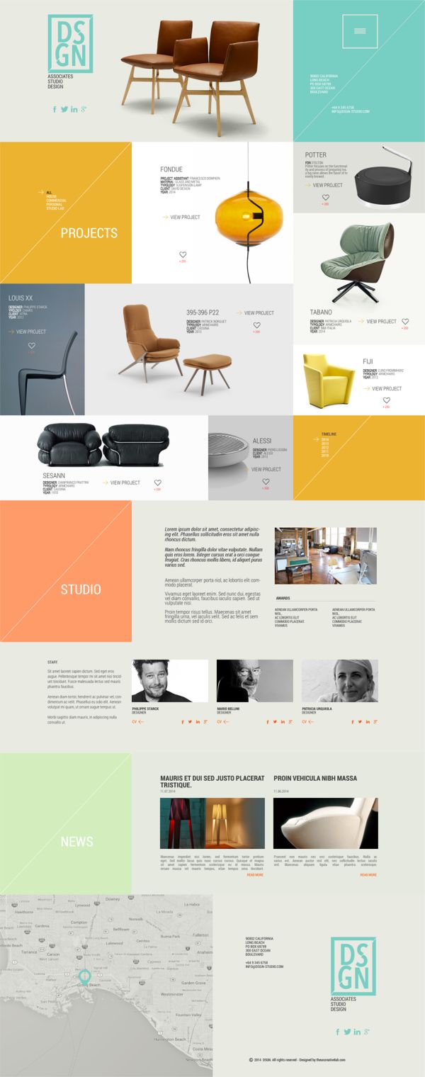 Web Design Templates PSD Free Download