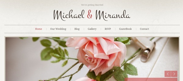 Wedding Photography Website Templates