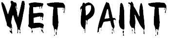 Wet Paint Font Free Wet Paint Font Free