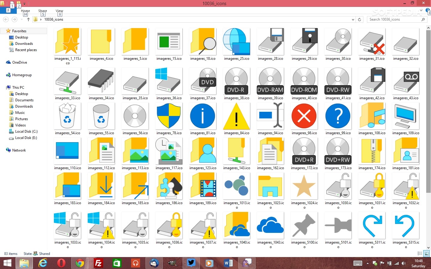 Windows 1.0 Icons