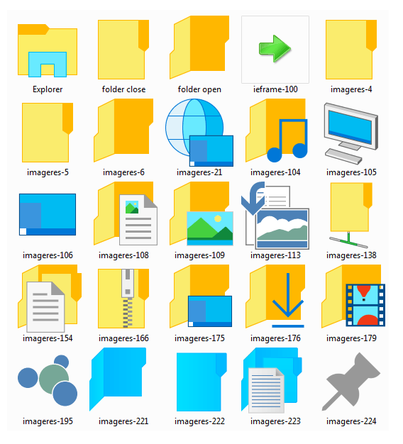 Windows 1.0 Icons