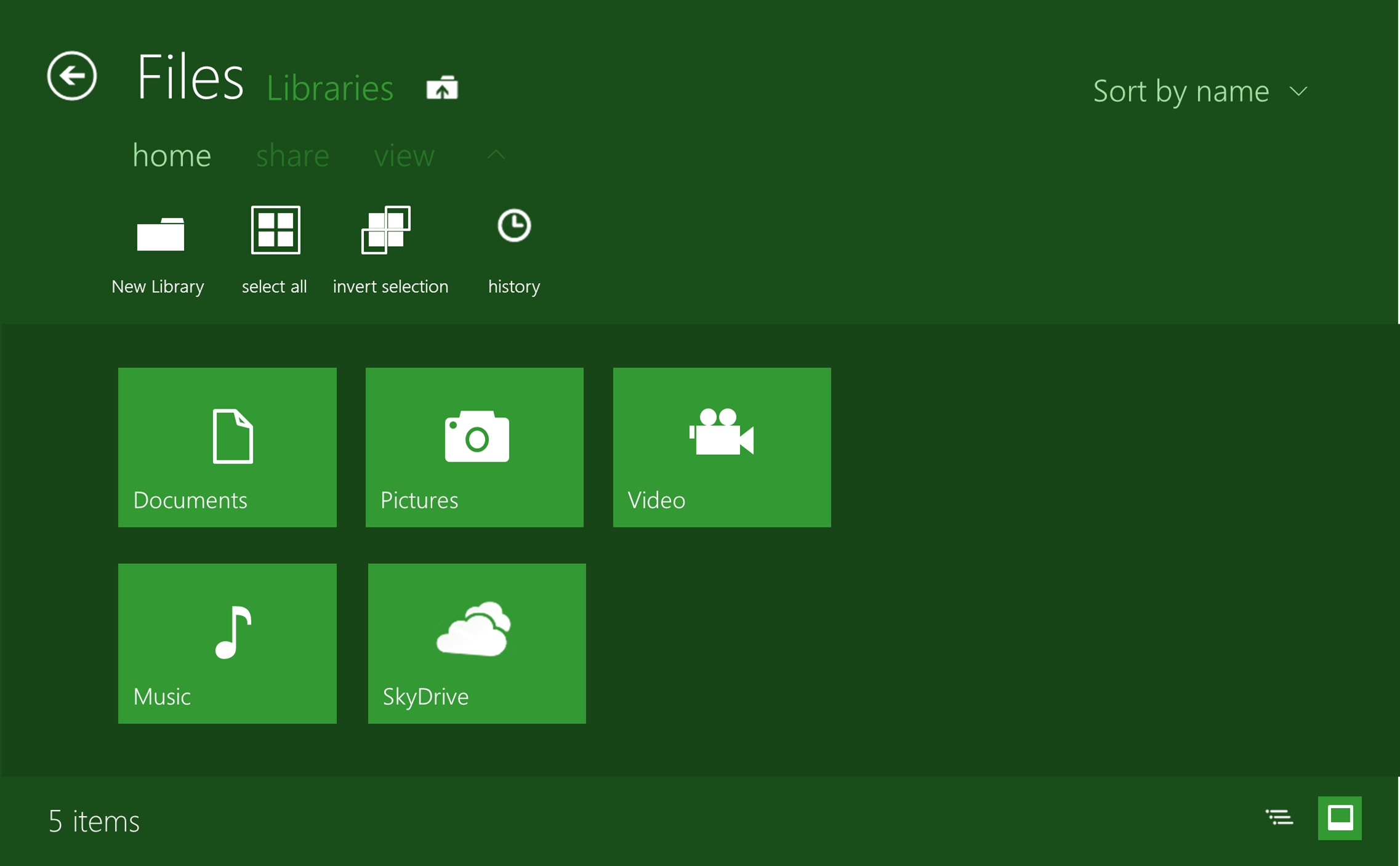 Windows 8 Metro File Explorer Windows 8 Metro File Explorer
