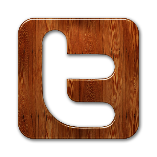 Wood Twitter Facebook Instagram Logos