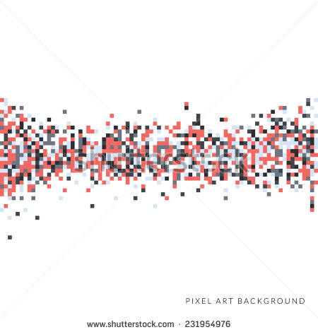 Abstract Pixel Art