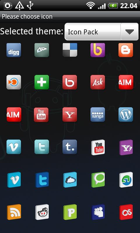 10 Go Launcher Icon Images