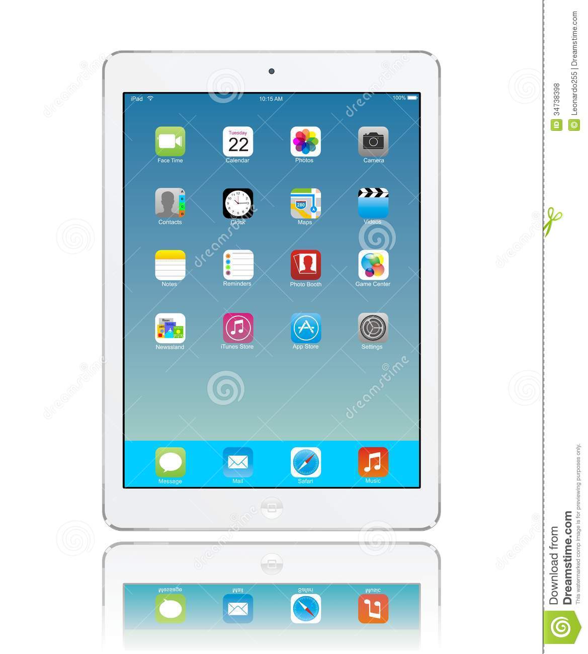 Apple Air iPad Icons