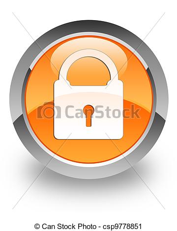 Art Clip Padlock Icon