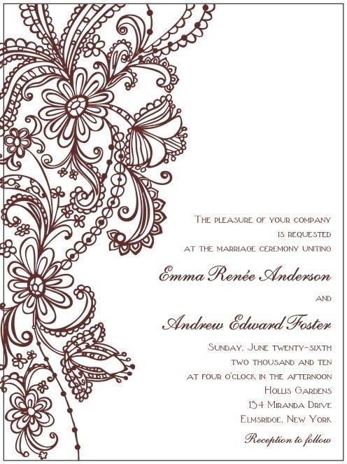 Art Deco Wedding Invitations Etsy