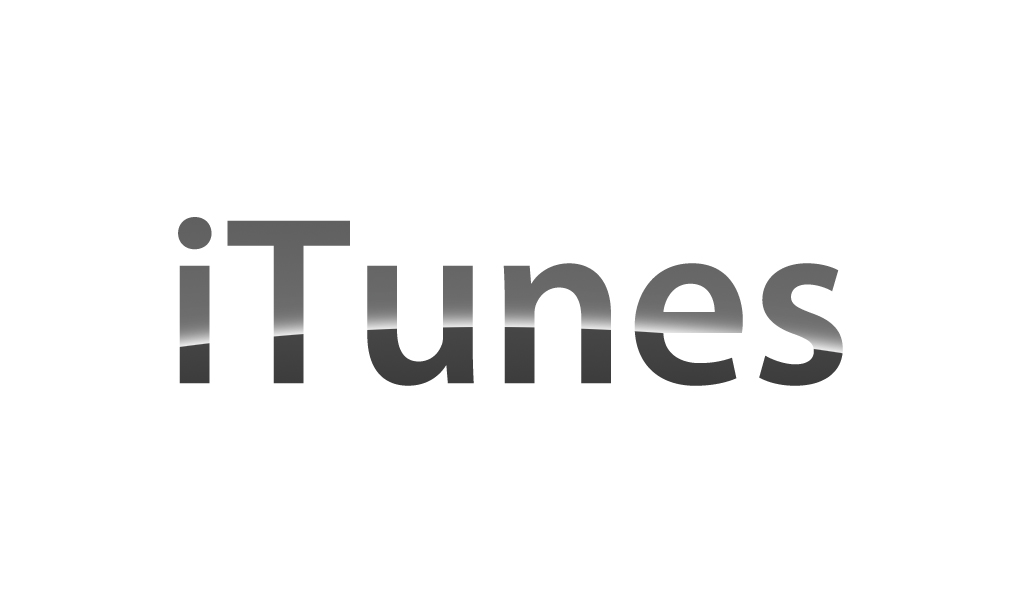 Available On iTunes Logo PSD