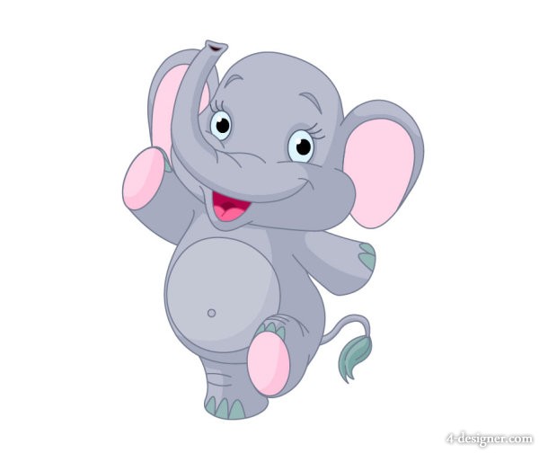 Baby Elephant Cartoon