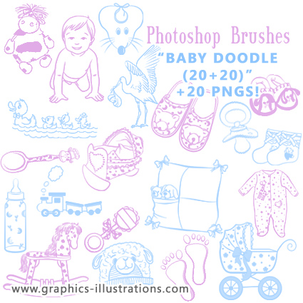 Baby Photoshop Brushes