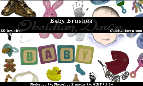Baby Photoshop Brushes