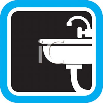 Bathroom Sink Clip Art Free