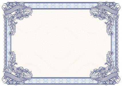 Beautiful Certificate Borders