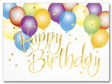 Birthday Card Design Template