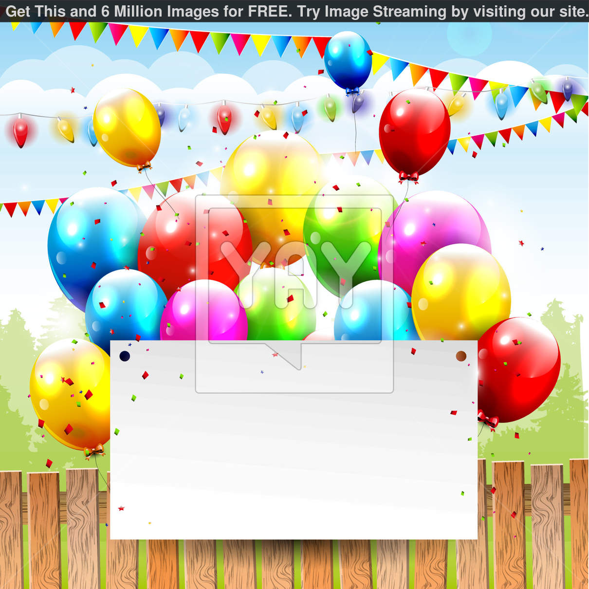 Birthday Vector Backgrounds