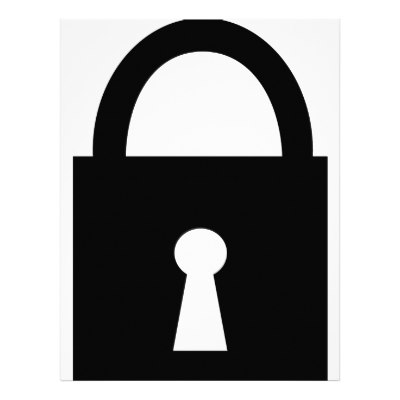 Black Lock Icon Black Lock Icon