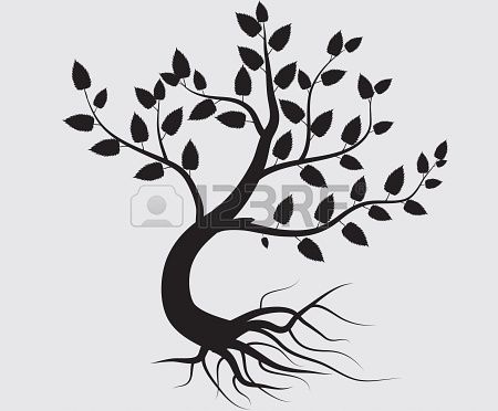 Black Tree with Roots