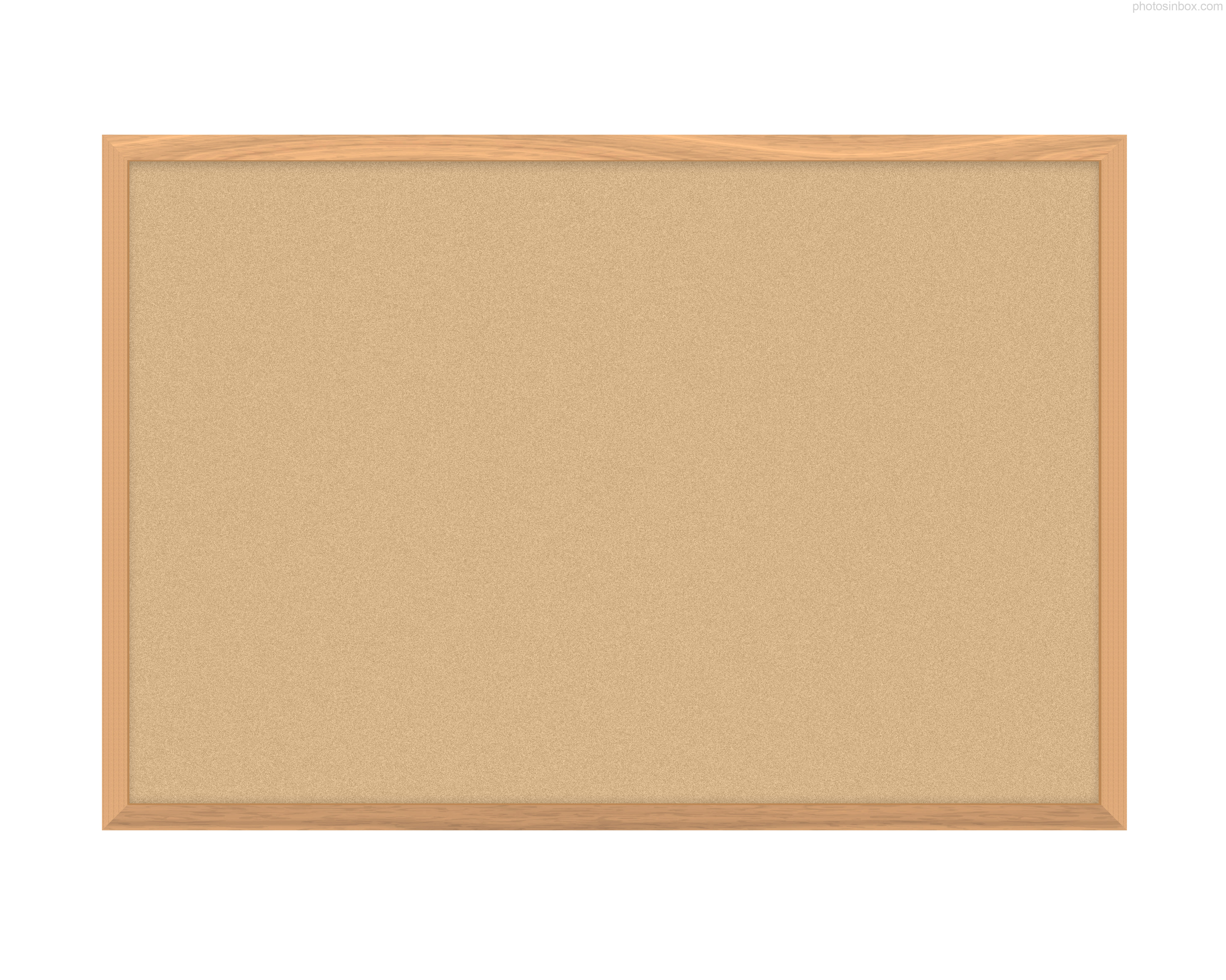 Blank Cork Board