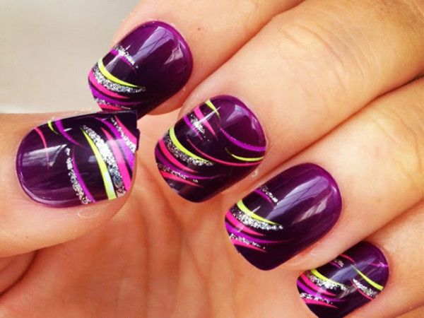 Bright Nail Art Designs