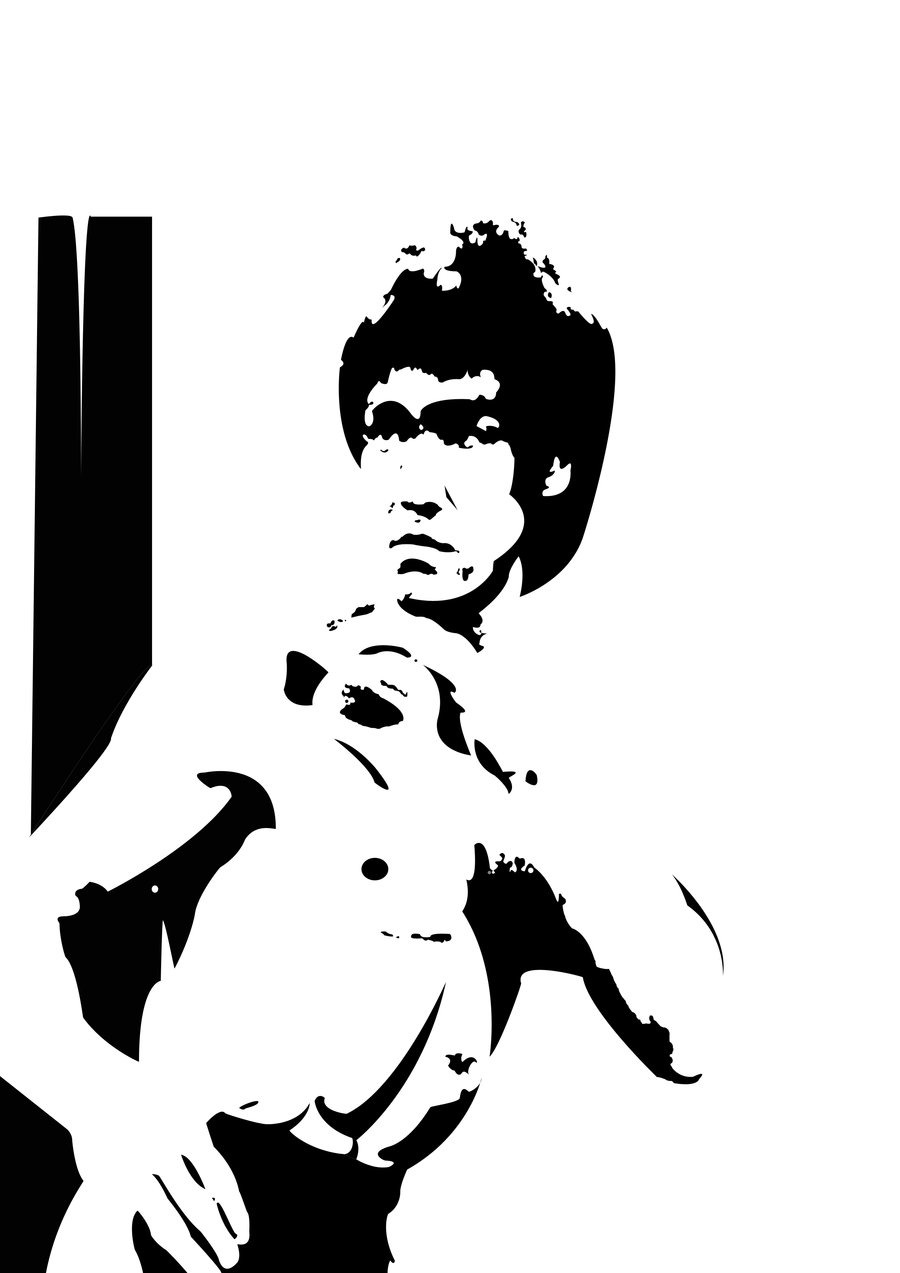 16 Bruce Lee Vector Art Images