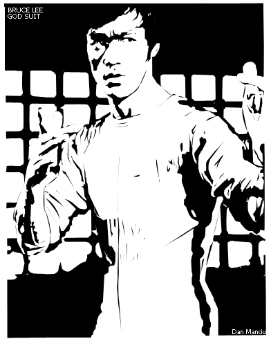 Bruce Lee White Suit