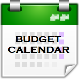 Budget Calendar Icon