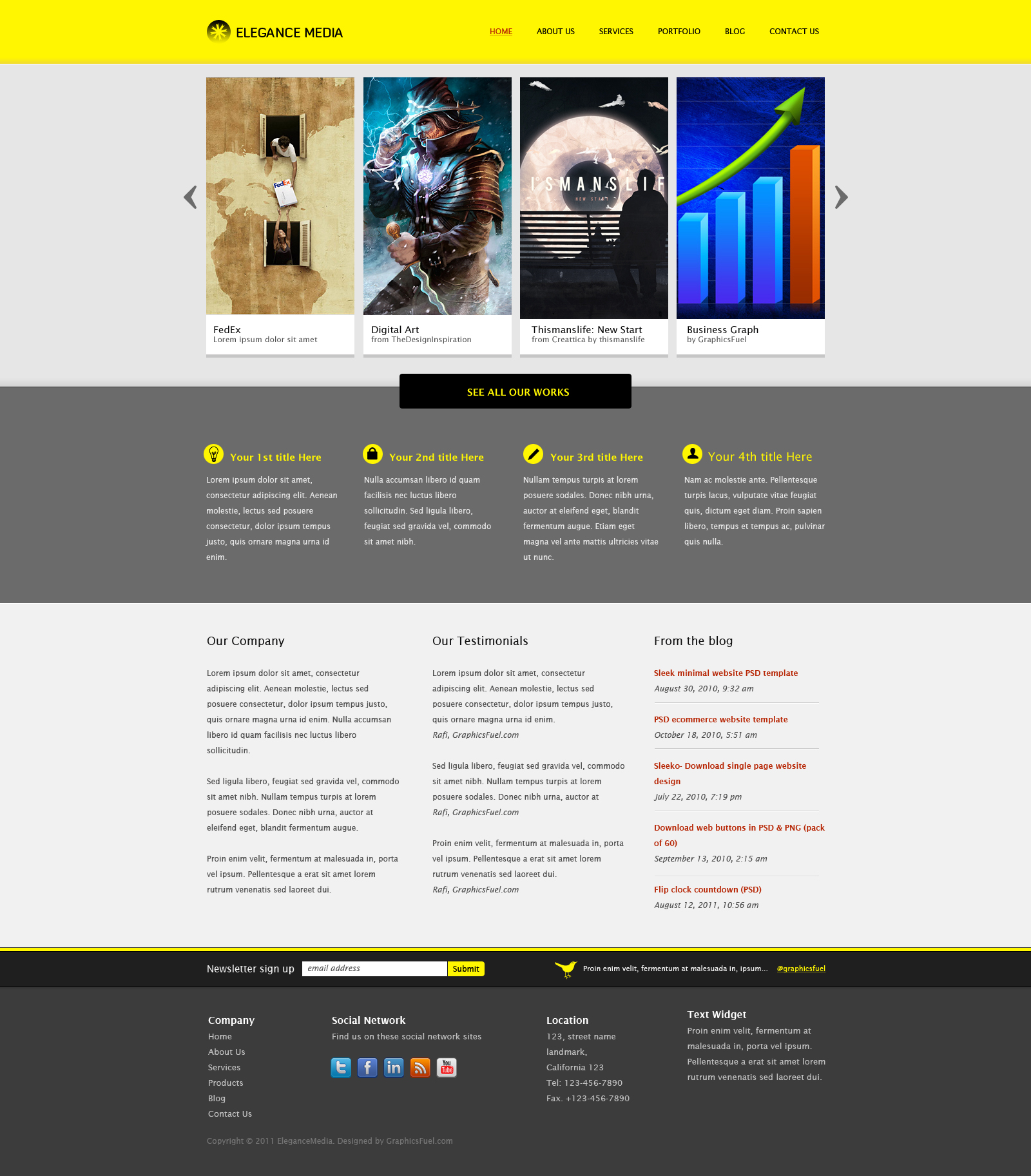 Business Website Templates