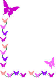 Butterfly Border Clip Art