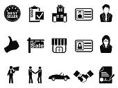 Car Sales Person Icon Car Sales Person Icon