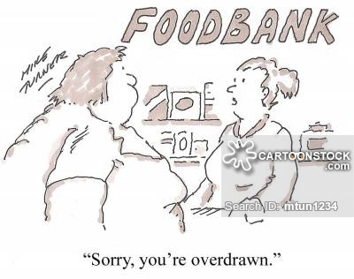 Cartoon Food Bank